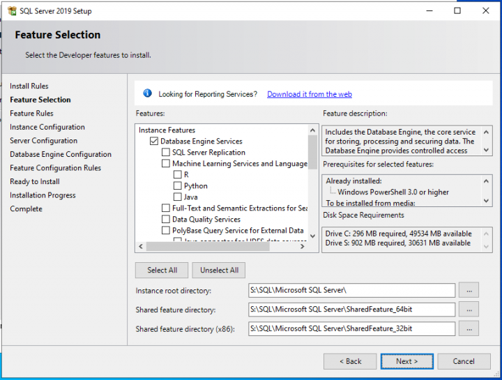 Installation SQL-Server (standalone) – Ronny Böttcher